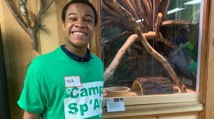 Boy in Camp Sp'Arc