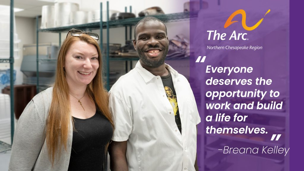 Employment Coach, Breana Kelley is proud of the support she provides, sharing, "Everyone deserves the opportunity to work and build a life for themselves."